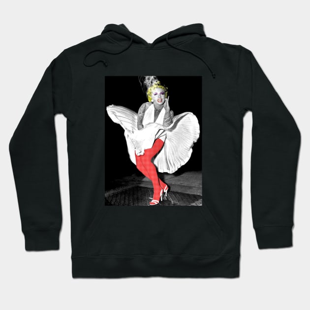 Marilyn 'Dress' Hoodie by SiSuSiSu